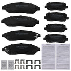 Ceramic Brake Pads Kit for Acura ZDX (2010–2013) Honda Pilot (2009–2015)
