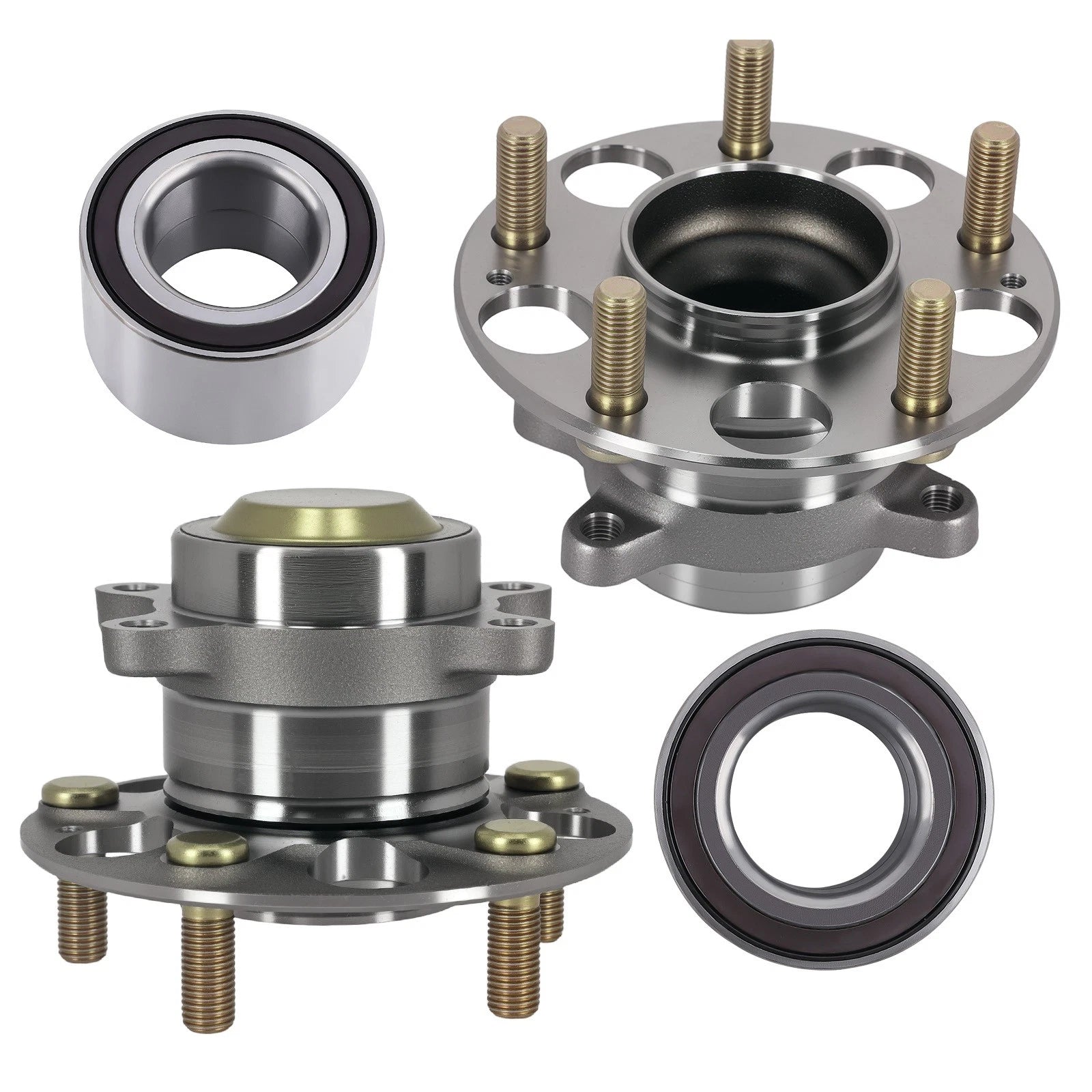 4Pcs Wheel Bearing Hubs for Honda Civic Acura ILX (2013–2015)