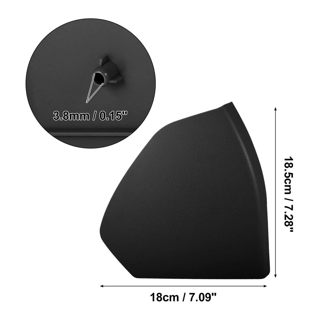 Front Left Door Cover Trim Panel for Mercedes Benz E-Class (2003–2009) 2117270148 Black