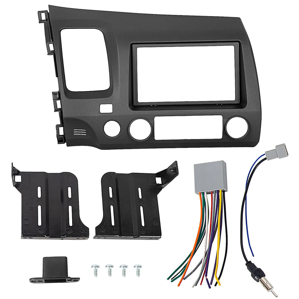 Double Din Radio Install Dash Kit for Honda Civic (2006-2011)