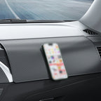Anti-slip Dashboard Pads Mat for Universal Fit (18x13cm) - Black Silicone