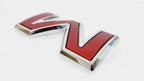 OEM Rear Tailgate Red M Emblem for GMC Sierra 2500 HD 3500 HD (2020–2025) 84322994