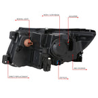 Right Side Projector Headlight for Ford Edge (2011–2014)