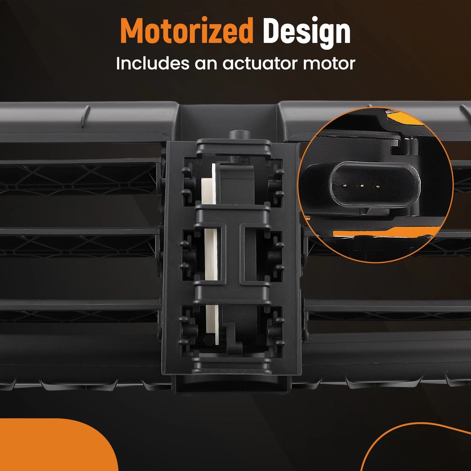 Grille Radiator Shutter with Motor for Dodge Dart (2013-2016)