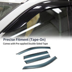 Set of 4 Window Deflectors for Toyota Corolla Cross (2022–2024)