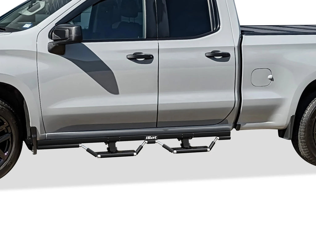 Power Drop Steps for Chevy Silverado GMC Sierra Double Cab (2022-2026)