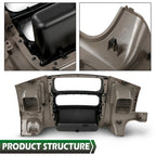 Dash Radio Bezel Climate Trim Panel Vent for Dodge Ram 1500-3500 (2002–2005)