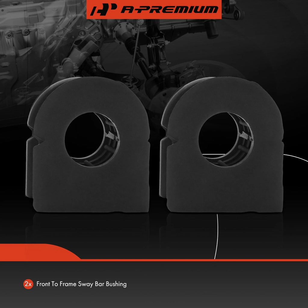 2X Front Sway Bar Bushing Kit for Ford Crown Victoria (1992–2011)