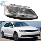Headlight for Volkswagen Jetta (2011–2014) Passenger Side Halogen