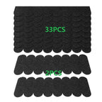 Set of 35 Black Roofing Felt Shingles for DIY Bird House Rabbit Hutch