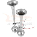 Dual Trumpet Electric Train Air Horn for Marine Use (304 Stainless Steel)