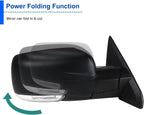 Right Passenger Side Power Fold Heated LED Signal Mirror for Ram 1500 (2013–2019)