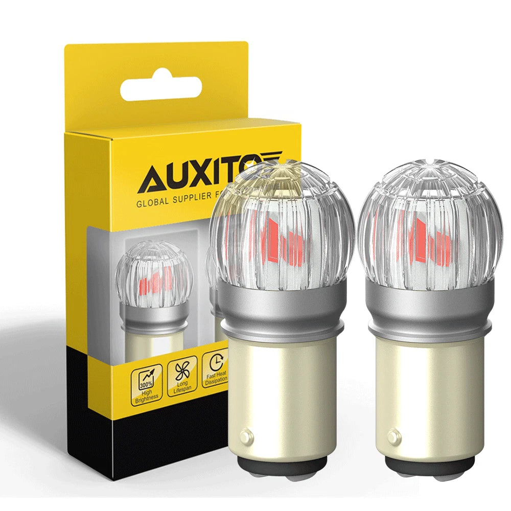 2X Red LED Bulb 1157 7528 2357 3496 for Tail Stop Brake Turn Signal Light