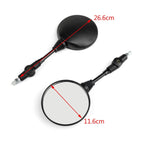 Rearview Mirrors for Yamaha XT350 TT600 TW225 TDR250 (1985–2000)