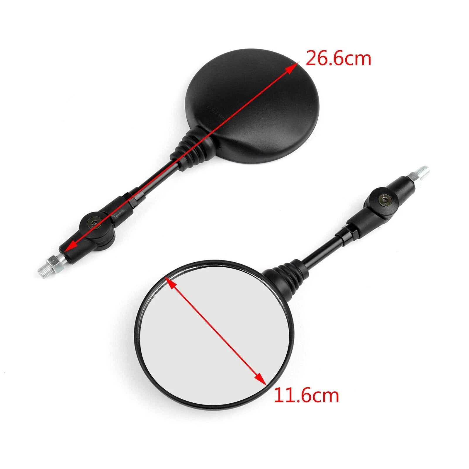 Rearview Mirrors for Yamaha XT350 TT600 TW225 TDR250 (1985–2000)