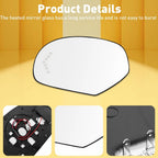 Heated Mirror Glass with Turn Signal for Chevy GMC Cadillac (2007–2013)
