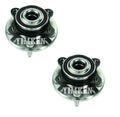 Set of 2 Rear Timken Wheel Bearing Hub Assemblies for Ford Mercury (FWD)