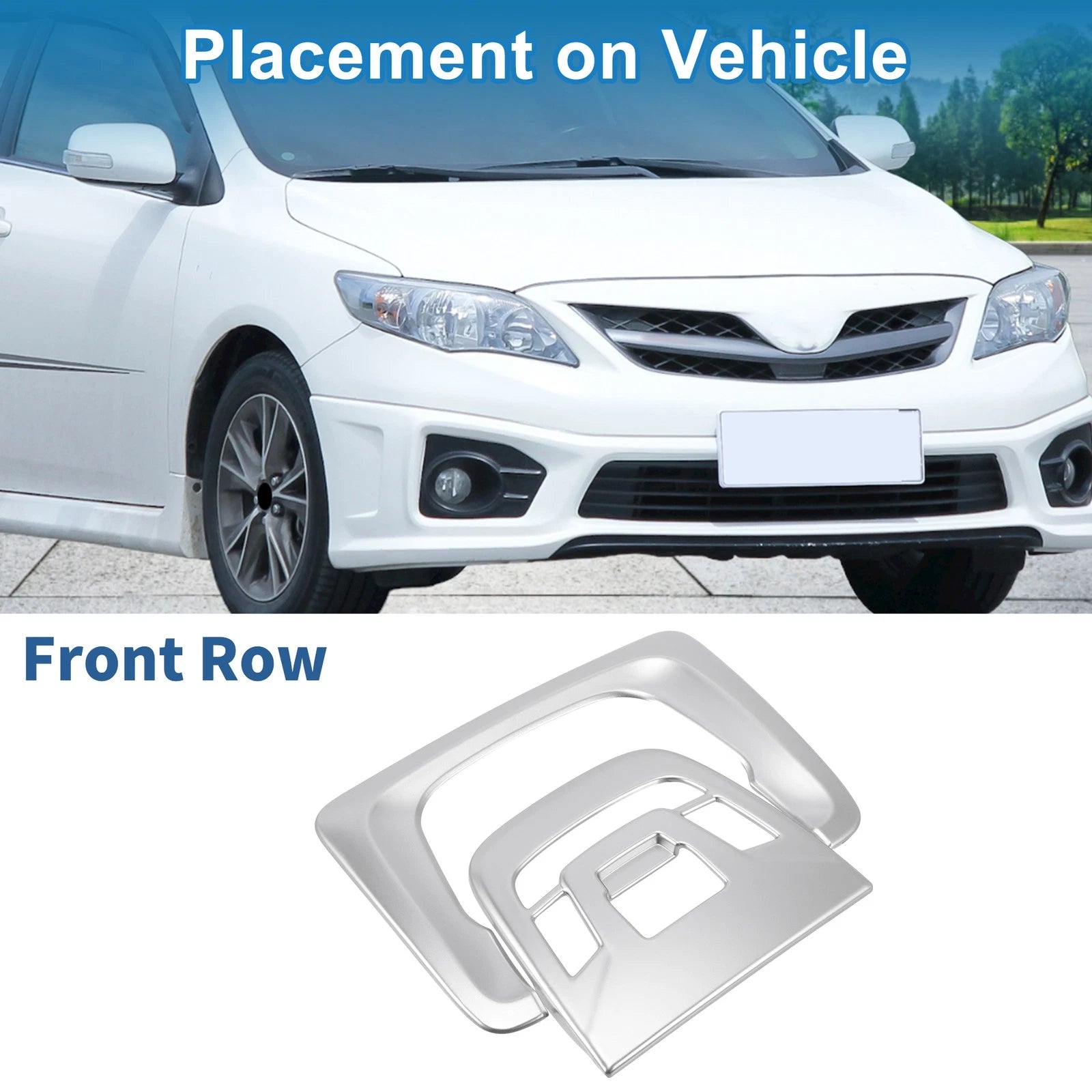 Headlight Trim Bezel for Toyota Corolla (2022–2024) ABS