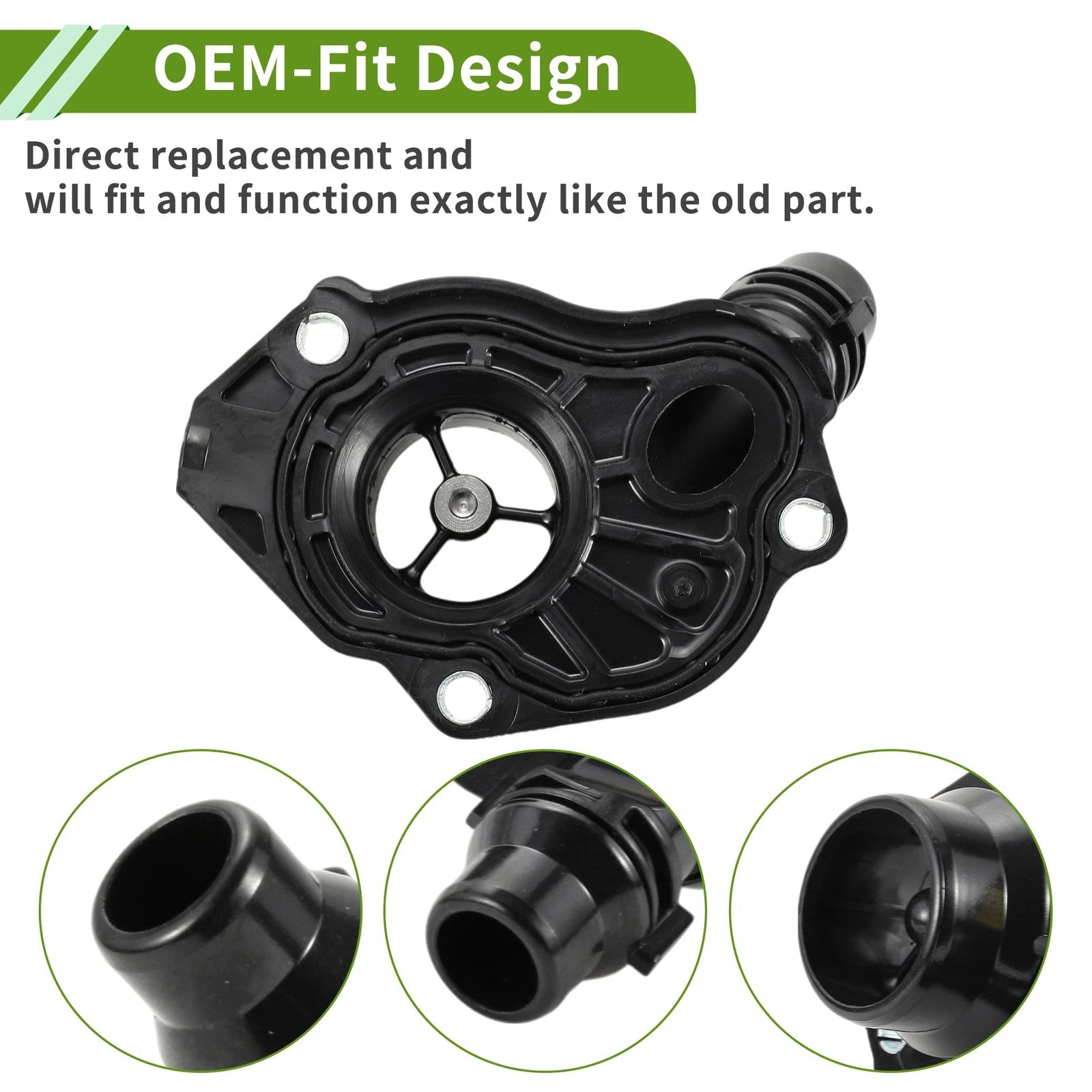 Engine Coolant Thermostat Housing Assembly for BMW 328d xDrive (2014–2018)