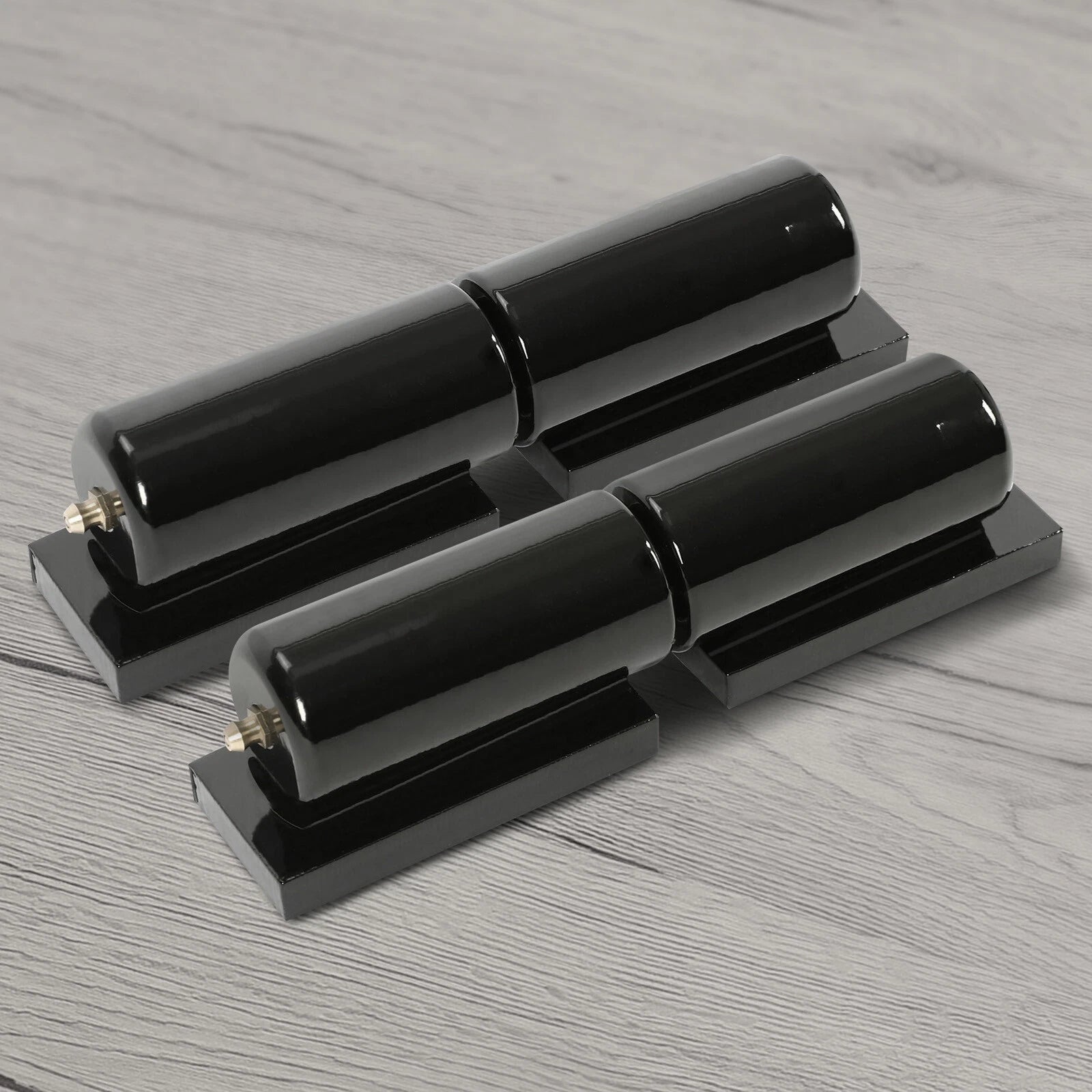 Set of 2 Heavy Duty 7" Barrel Hinges for Metal Gates and Doors