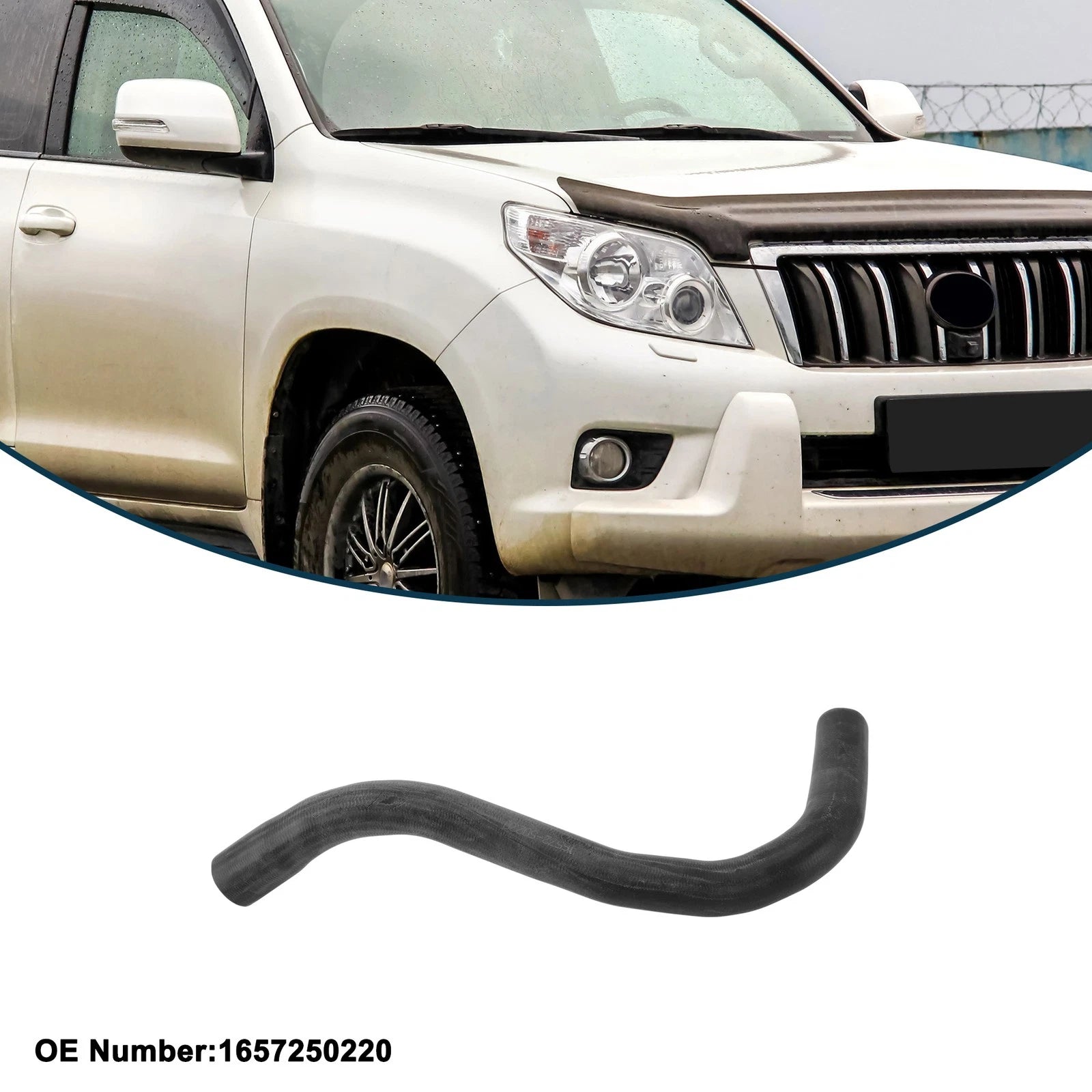 Lower Radiator Hose for Toyota Land Cruiser (2007) No. 1657250220