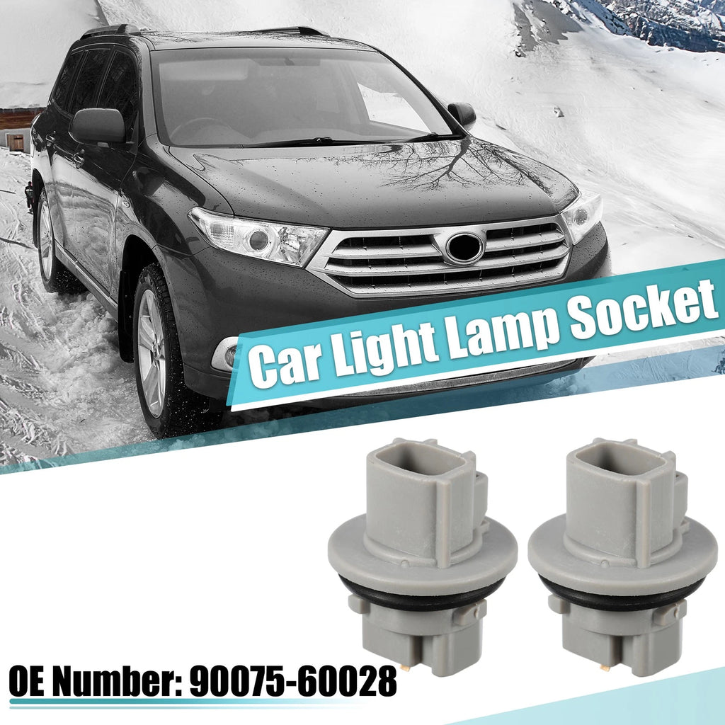 2X Turn Signal Light Bulb Socket Base 90075-60028 for Toyota 4Runner (2003–2005)