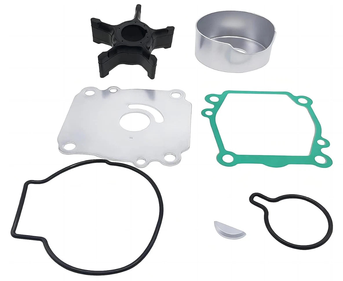 Outboard Water Pump Impeller & Plate for Suzuki 4-S (17461-90J01, 17471-87E01)