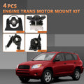 Set of 4 Engine Motor & Transmission Mounts for A62012 A62083HY A62046 A62064