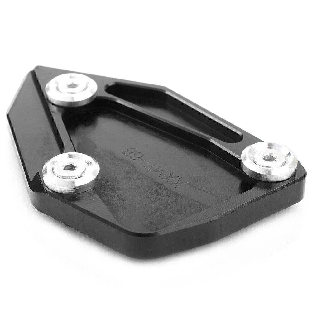 Kickstand Side Stand Extension Pad for BMW C650 GT (2012-2016) BLACK