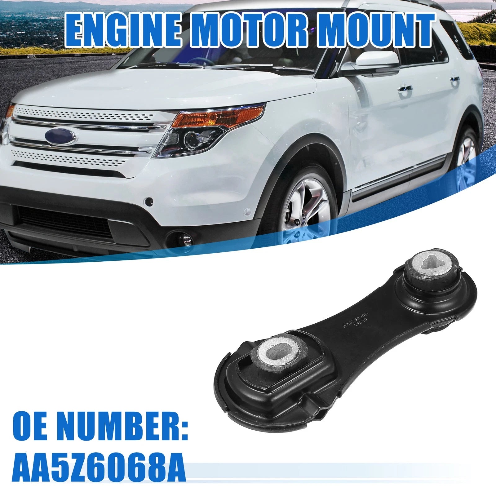 1 Pcs Engine Motor Mount Housing No.AA5Z6068A for Ford Explorer (2002–2010)