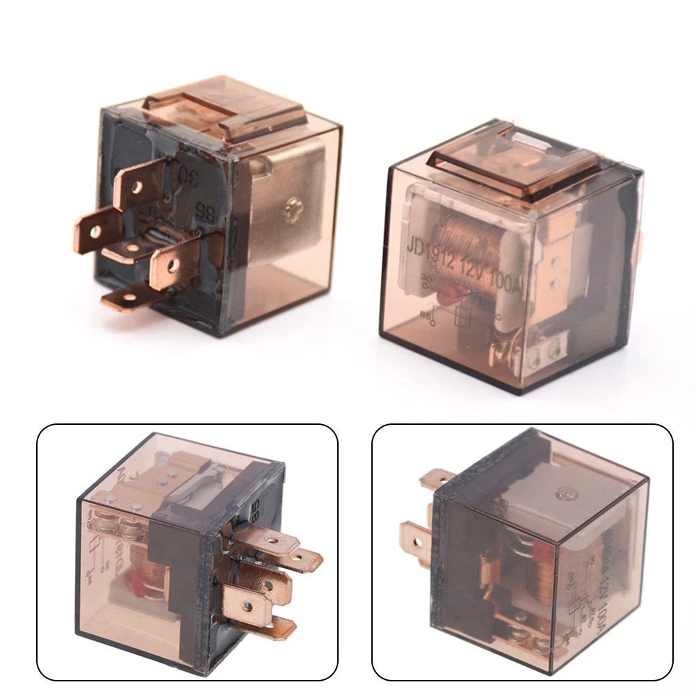 Waterproof 12V 100A 5Pin SPDT Relay for Automotive Applications