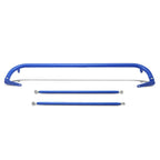 NRG Innovations HBR-002BL 49" Aluminum 4-Point Safety Seat Belt Harness Bar