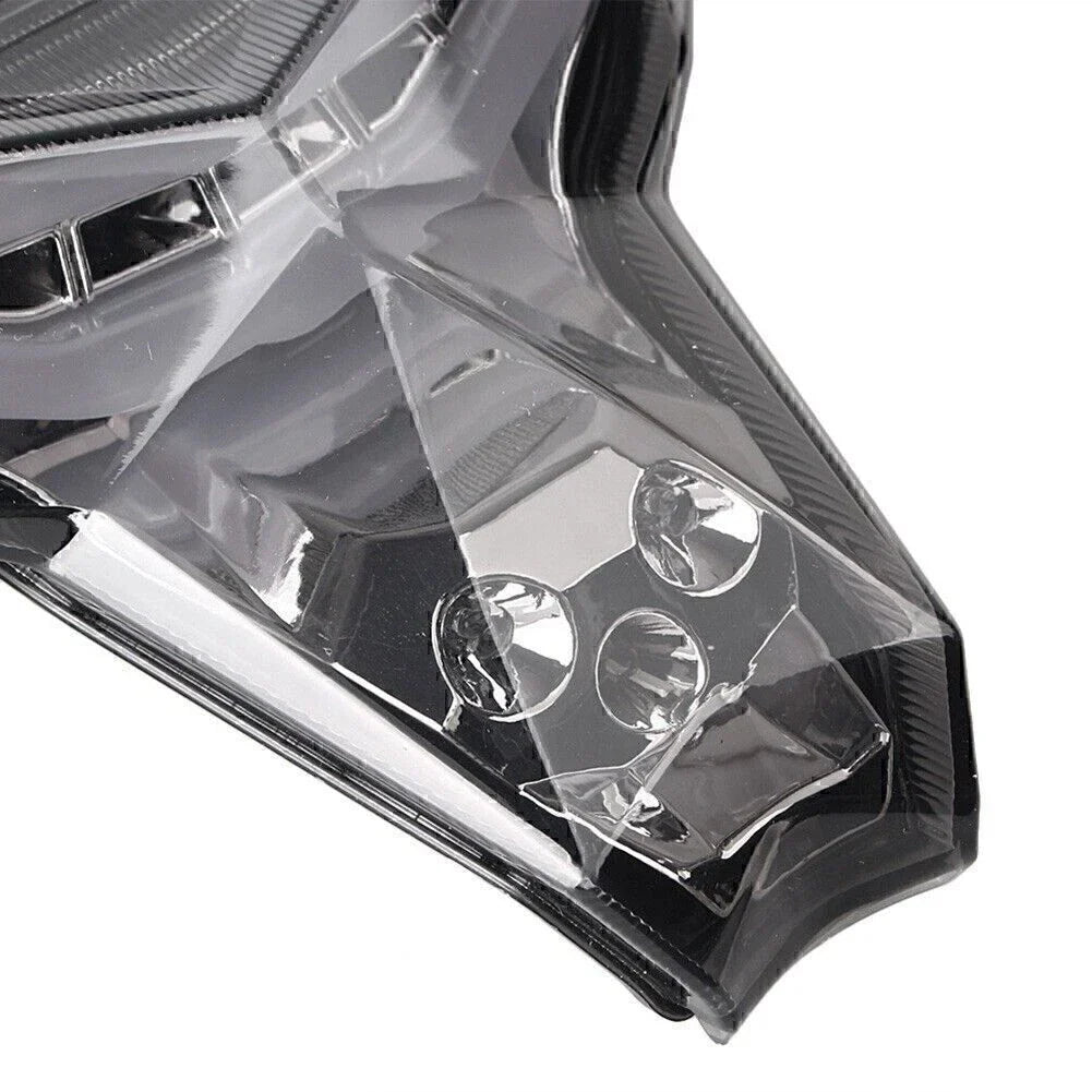 Black Smoke LED Tail Light Turn Signals for Kawasaki Z1000 (2014-2015)