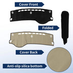 Dash Cover for Suzuki S-Cross MK3 (2022–2024) Without HUD, Flannel Black