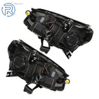 Set of 2 Black Housing LED Headlights for GMC Acadia (2013-2016)
