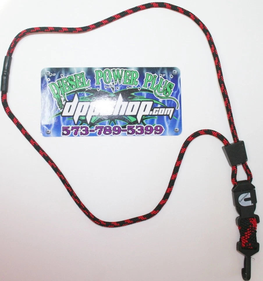 Lanyard Badge Holder Clip Key Chain for Cummins Diesel Gear