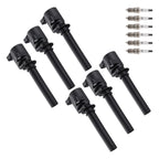 Set of 6 Ignition Coils for Ford Taurus/Mercury Sable 3.0L (2000–2004) XS2Z12029AA