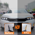 Dynamic LED Daytime Running Lights w/ Turn Signals for Honda Civic (2025–2025)