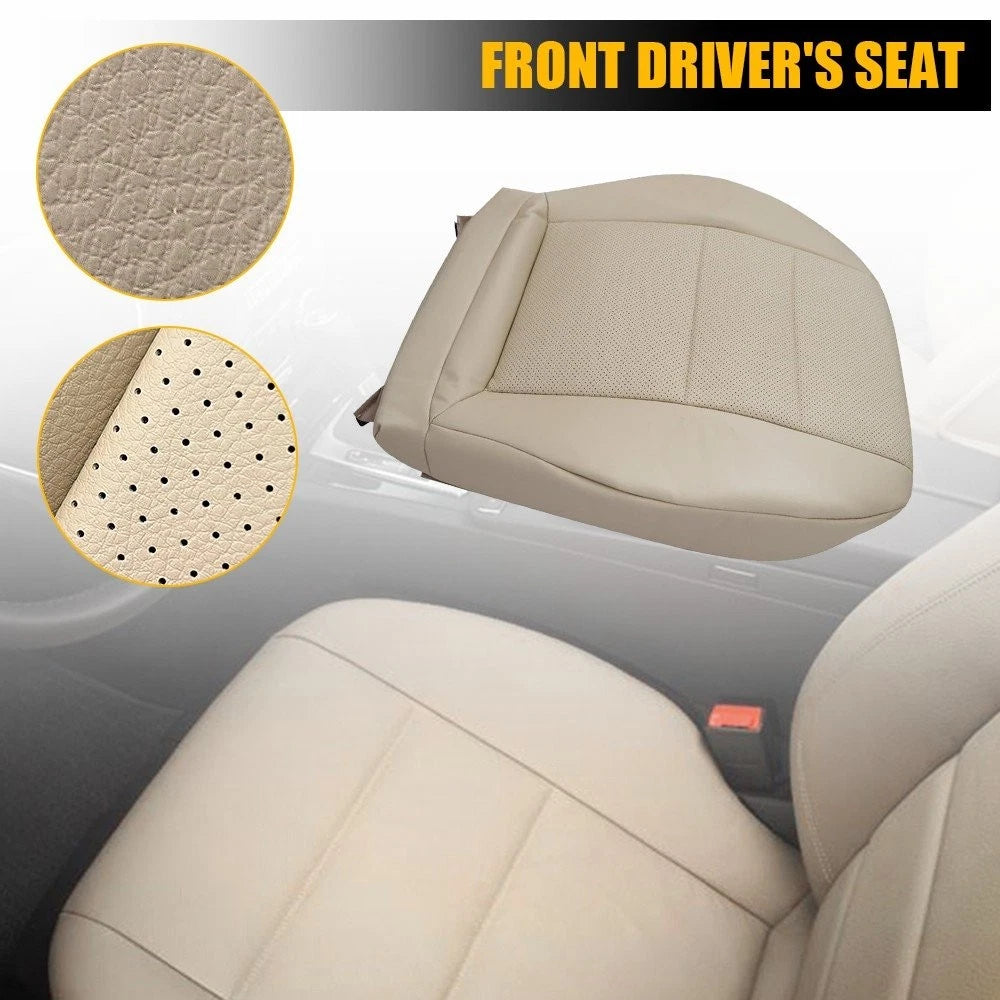 Leather Seat Cover for Mercedes Benz C300 C350 (2008–2014) Tan H