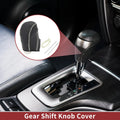 1 Pc Gear Shift Knob Cover for Subaru Forester (2014–2017) Black Beige