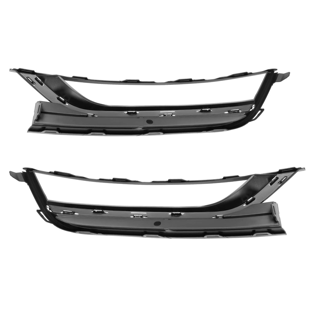 Fog Light Bezels for Volkswagen Passat (2012-2015) Black Driver & Passenger Side