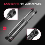 Gas Struts Shocks 15in 80lb Lift Support for Leer Truck Tool Box (1982–1989)