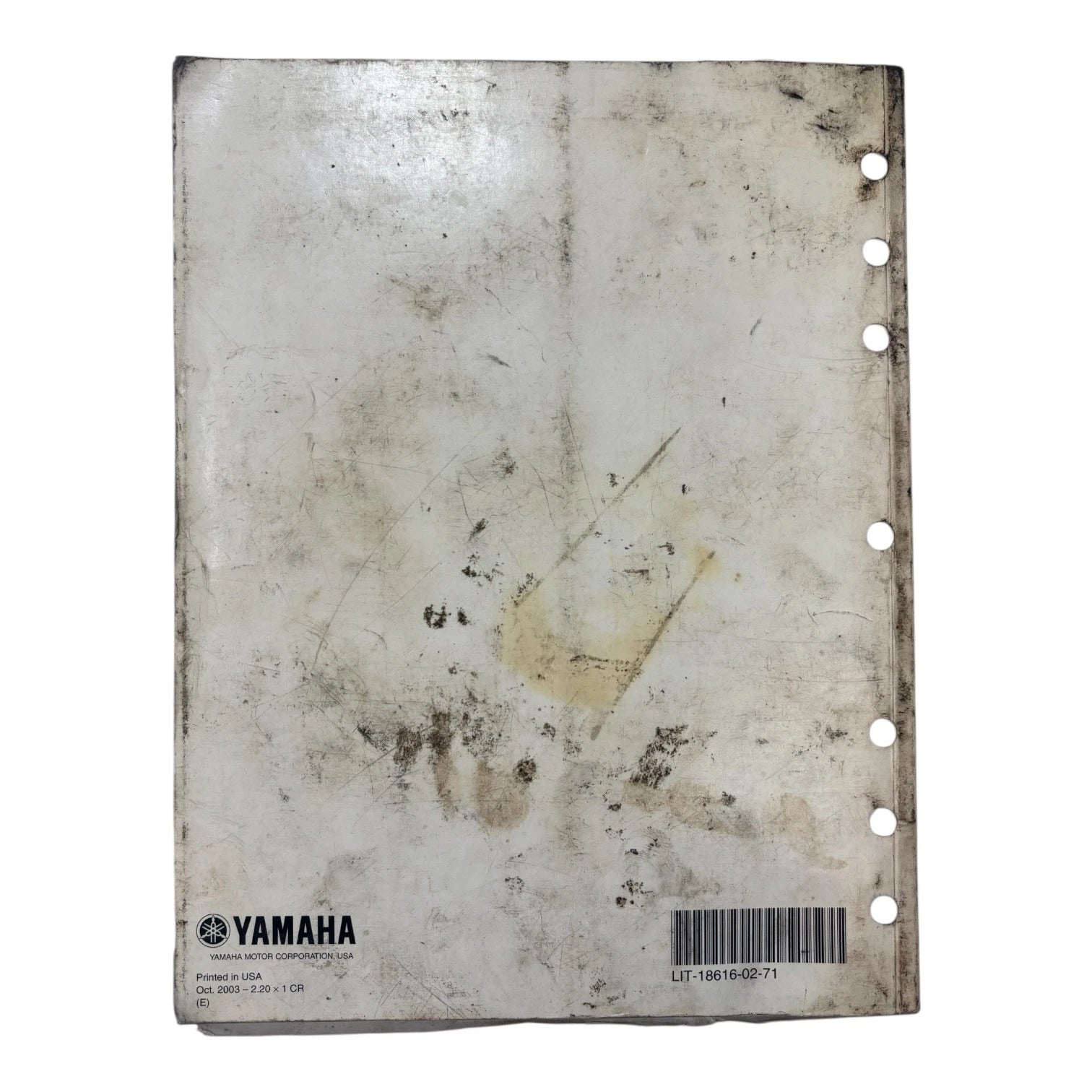 Service Manual for Yamaha F115C, LF115C (2003) - LIT-18616-02-71