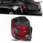 Left Driver Side Tail Light Lamp for Nissan Sentra (2010–2012) Smoked