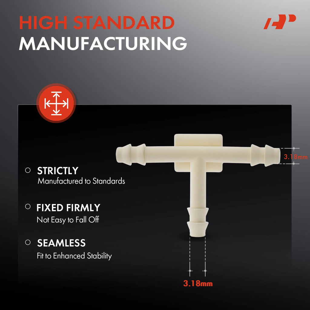 30x Hose Tee Connector for GM (Year Range)