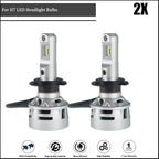 2X H7 Headlight Bulbs for   - LED, Cool White, 10000LM