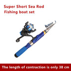 Telescoping Fiberglass Fishing Rod for (1.0m to 2.4m)