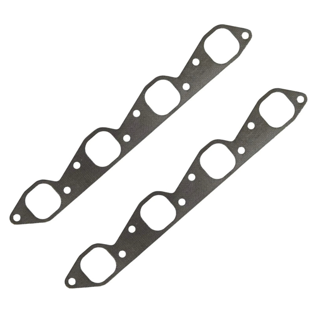 Set of 2 Exhaust Manifold Gaskets for Mercruiser (27-46820, OMC 909613, 3852472, 18-0418)