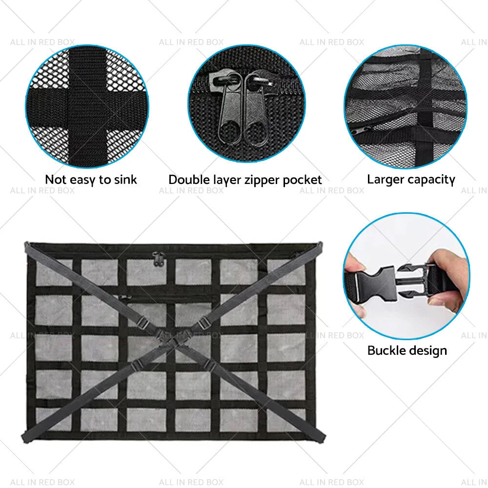 Ceiling Storage Net for Universal Car Roof Cargo Mesh Bag
