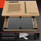 Radiator & A/C Condenser with Drier for Honda Pilot (2003-2008)